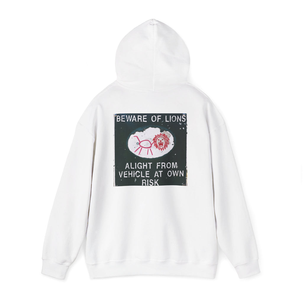 BEWARE OF THE LIONS | — [A!] Hoodie