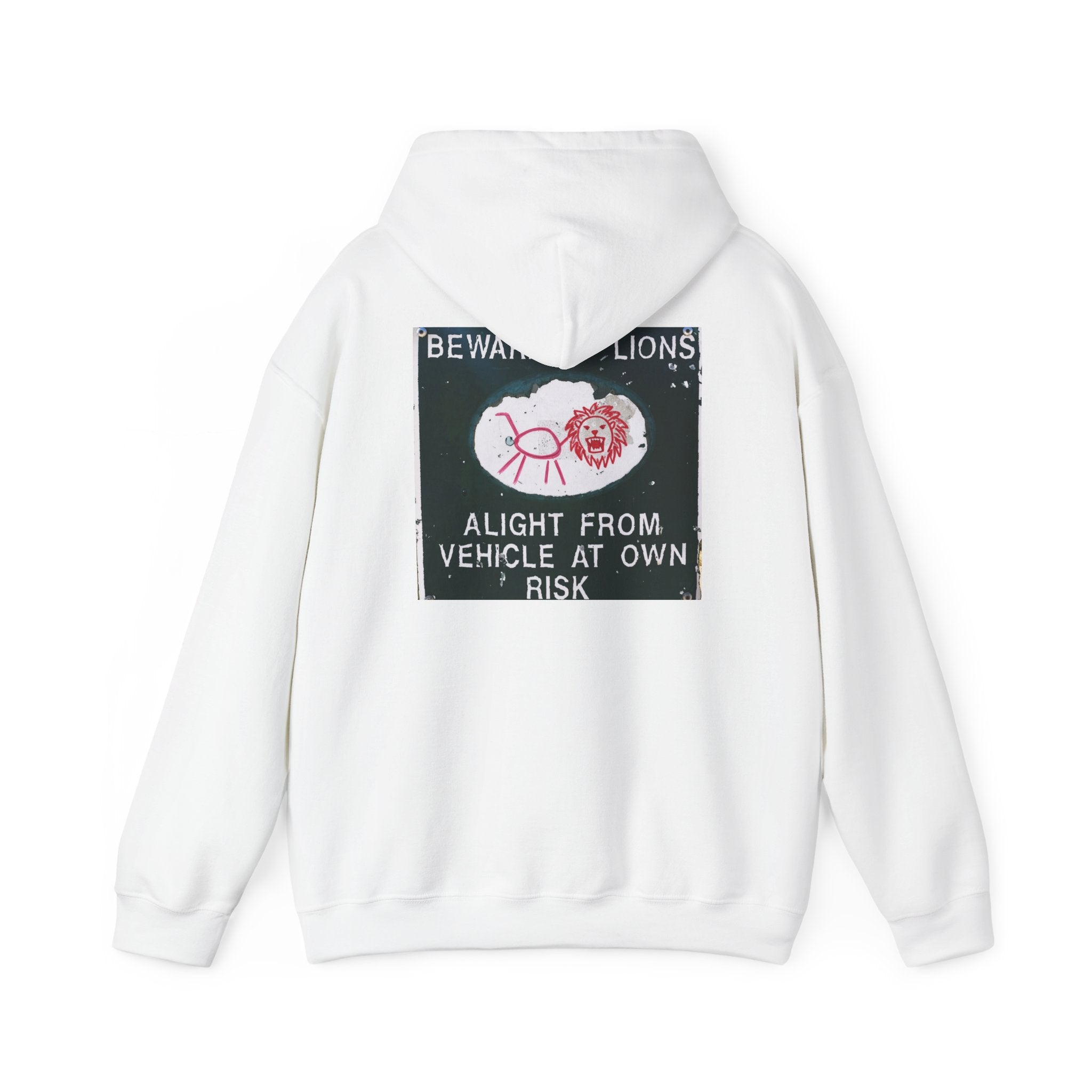 BEWARE OF THE LIONS | — [A!] Hoodie
