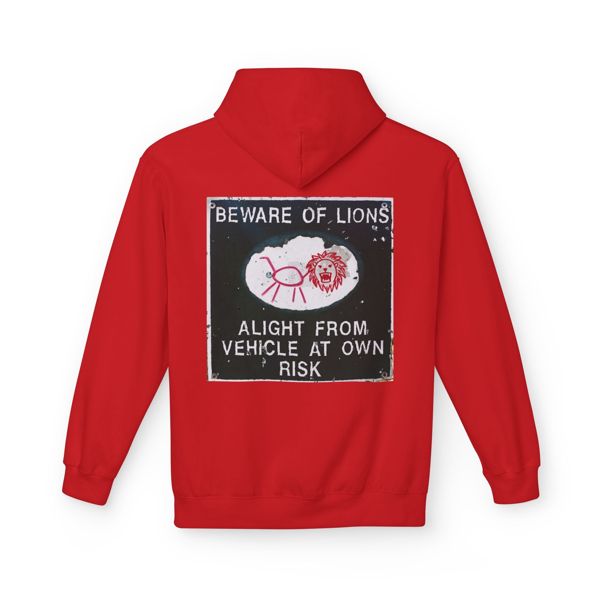 BEWARE OF THE LIONS | — [A!] Hoodie