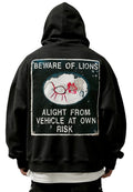 BEWARE OF LIONS - [A!] Hoodie.